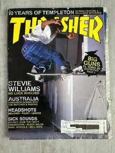 Thrasher Magazine July 2001 Issue 246 VTG Skateboard Stevie Williams Cover - Picture 1 of 24