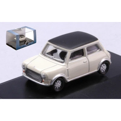 MINI COOPER S MKII SNOWBERRY WHITE/BLACK 1:76 Oxford Auto Stradali Modellino Nuo - Immagine 1 di 3