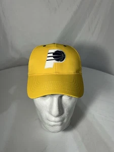NBA Indiana Pacers Embroidered Yellow Snap Back Baseball Cap, Hat - Picture 1 of 5