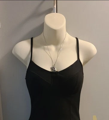 SO  Clothing Women's Seamless Cami Bodysuit Black  Size S - Image 1 of 4