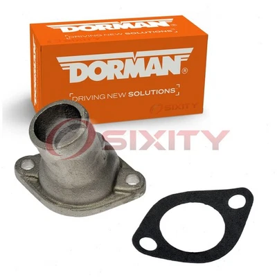 Carcasa termostato refrigerante motor Dorman para Pontiac Firebird 1967-1970 5,3 L hj Foto 1 de 4