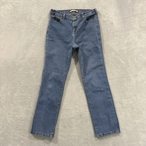 Tommy Hilfiger Jeans Damen 30 Taille Straight Leg Blau Y2K Vintage - Bild 1 von 12