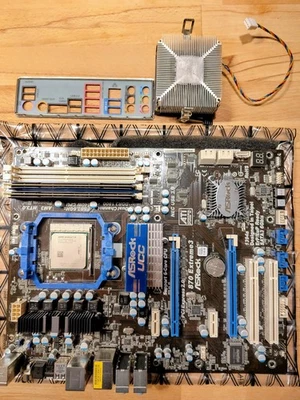 ASRock Board mit CPU (Athlon 2X2, 8GB RAM + Radeon HD 6850  - Bild 1 von 4