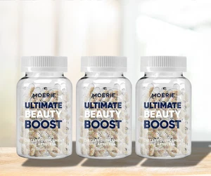 MOERIE Ultimate Beauty Boost Supplement - 180 Pills (3 Bottles) - Picture 1 of 3