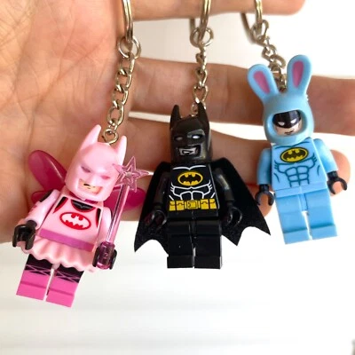 Llavero Superhéroe 3D, Hada Conejito Murciélago Hombre Figura Llavero, Lindos Regalos Personajes Foto 1 de 4
