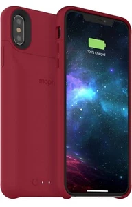 Mophie Juice Pack Access Ultra Slim Wireless Charging Case iPhone Xs Max (Red) - Picture 1 of 9