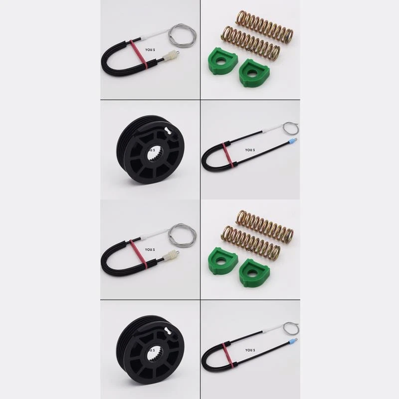 für VOLVO C70 I Coupe Fensterheber Reparatursatz Seilzug Vorne Links + Rechts - Image 1 of 1