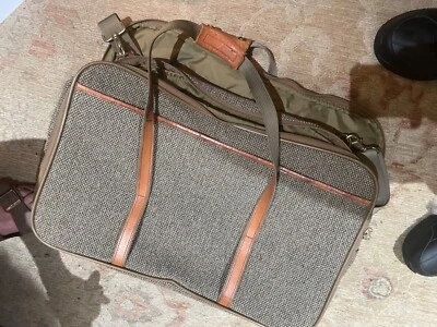 Vintage Hartmann Tweed Clothing carry on - Image 1 of 4