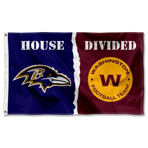 House Divided Flag - Baltimore vs Washington Cover