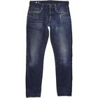 G-Star 3301  Homme Bleu Tapered Regular  Jeans W33 L33 (75849)