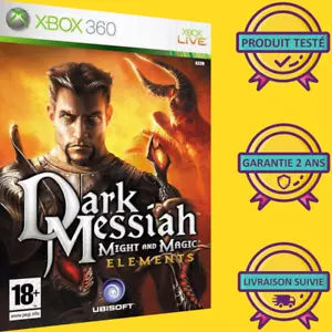 ⚔️ DARK MESSIAH OF MIGHT AND MAGIC : ELEMENTS - MICROSOFT XBOX 360 ⚔️ - Imagen 1 de 3