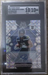2023 Mosaic - Rookies Jaxon Smith-Njigba #331 Mosaic Prizm Autographs SGC 10/10 - Picture 1 of 1