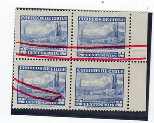 CHILE ERROR VARIETY Volcan Volcano Choshuenco natural folded paper - Picture 1 of 1