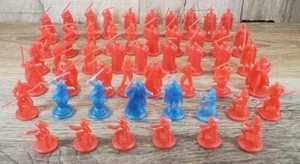 Saga Star Wars blu rosso ologramma cake topper 2" minifigure 2006 SPEDIZIONE GRATUITA - Foto 1 di 7