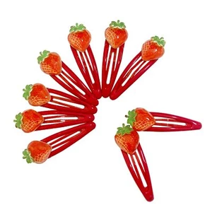 20 Pcs Strawberry Hair Clips Cute Hair Clips Cute Strawberry Hair Accessories... - Picture 1 of 7