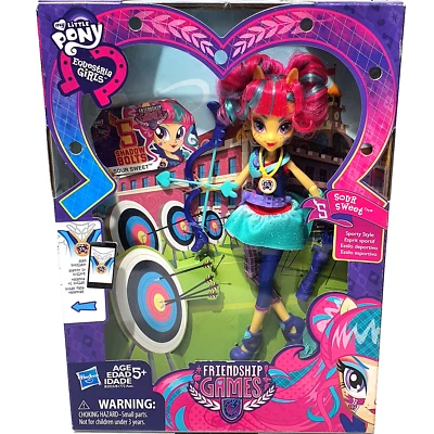 My Little Pony Equestria Niñas SOUR SWEET Estilo Deportivo Juegos de Amistad RARO NUEVO Foto 1 de 4