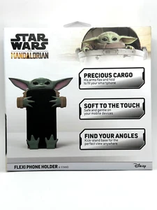 Star Wars Flexi Phone Holder & Stand The Mandalorian Grogu/Baby Yoda NEW - Picture 1 of 7
