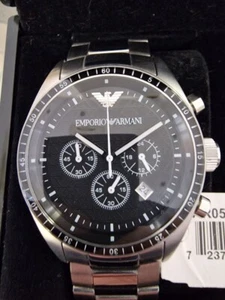 OROLOGIO EMPORIO ARMANI UOMO AR0585 CRONOGRAFO - Foto 1 di 3