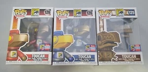 Funko Pop Toucan Robot Tiki SDCC Special Edition 2021 NEW Comic Con Mascot - Picture 1 of 12