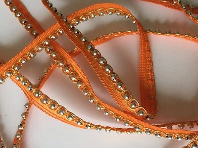 JASDEE Vitange Border Trim 1/2" Ich Width Hand Worl Beads Style A1166 - Image 1 of 3