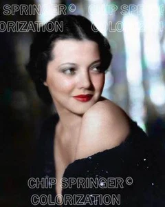 SYLVIA SIDNEY SOFT PORTRAIT #2 BEAUTIFUL COLOR PHOTO BY CHIP SPRINGER - Picture 1 of 1