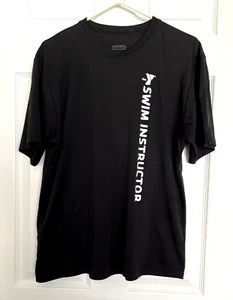 EUC Augusta 100 % Polyester Pullover Shirt XL Activewear schwarz/weiß Schriftzug - Bild 1 von 3