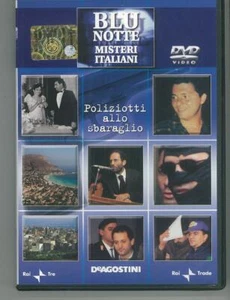 POLIZIOTTI ALLO SBARAGLIO VOL. 18 BLU NOTTE MISTERI ITALIANI DVD OTTIMO USATO - Picture 1 of 2