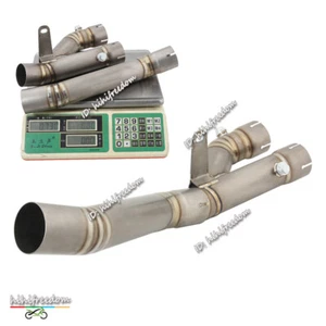 Tubo del sistema de escape de aleación de titanio tubo de enlace medio para Yamaha MT-10 FZ10 2022 2023 - Imagen 1 de 8
