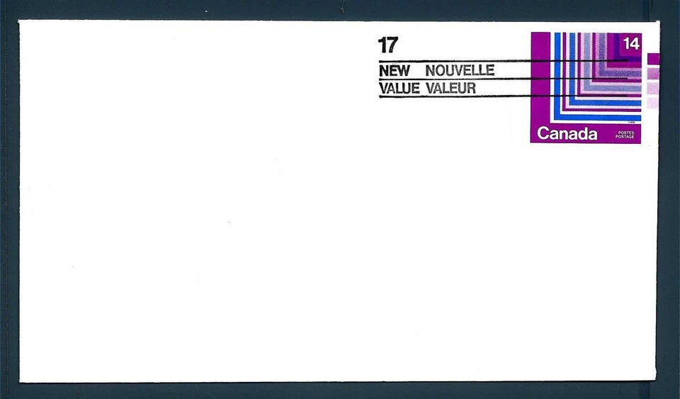 CANADA - 19__ - BUSTA - 17 c su 14 c- Multicolore - Arte contemporanea - Immagine 1 di 1