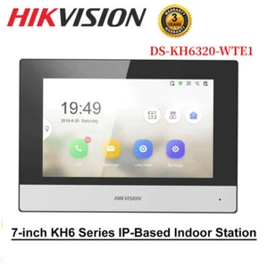 Hikvision DS-KH6320-WTE1 7Inch POE WIFI Video Intercom Network IP Indoor Station - Picture 1 of 9