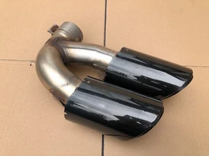 Original Porsche Cayenne E3 Endrohr Auspuffblende Auspuff Endtopf 9Y0253683AF - Bild 1 von 9