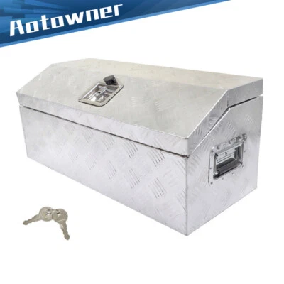 30" x 13" x 13" Aluminum Tool Box For Camper Garage RV Trailer Underbody Storage — 第 1/4 张图片