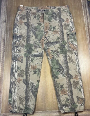 Pantalones De Colección Liberty Realtree Para Hombres 2XL (44-46 x 31.5) Camuflaje Ajustable Carga Caza Foto 1 de 4