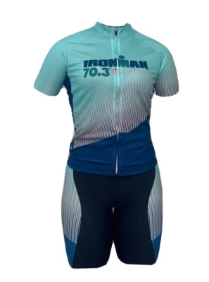 Велосипедная майка Ironman SMS Santini Augusta 70.3 женская большая AG722 - Изображение 1 из 3