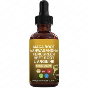 Organic Maca Root Drops | Immune,Gut Support, Beet Root Ashwagandha HO T Y7B3 - Picture 1 of 10