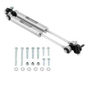 Lenkgetriebe for 1984 - 2001 for Jeep Cherokee XJ Dual Steering Stabilizer - Picture 1 of 12