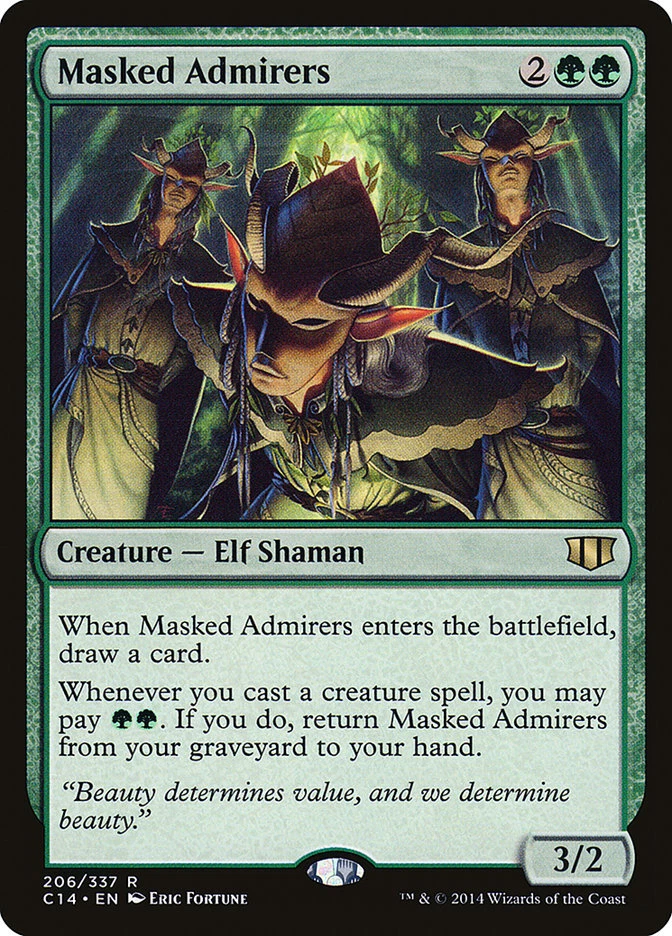 Masked Admirers [Commander 2014] Magic MTG - Image 1 of 1