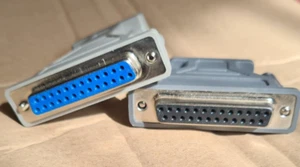 25 to 9-Pin (Serial) Female to D-sub, 25-Pin Male Network Adapter - Picture 1 of 5