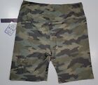 Ready To Go Women?s Biker Shorts Stretchy Camo Exercise Size 3X Camouflage 
