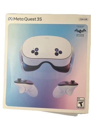 Meta Quest 3S 256GB with Batman: Arkham Shadow Game Bundle - Image 1 of 3