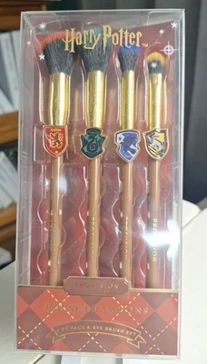 NIB PROFUSION x HARRY POTTER, House Champions Makeup Brush Set - 4 Houses, NEW! - Image 1 of 3