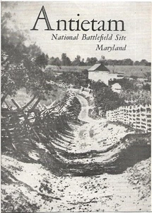 Official 1959 Map Brochure ANTIETAM NATIONAL BATTLEFIELD SITE Maryland Civil War - Picture 1 of 5
