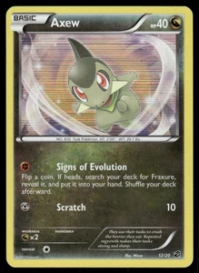 Pokemon Tcg Axew #12 Pokemon Dragon Vault NM - Picture 1 of 2