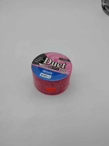 BAZIC Pink Paisley Duct Tape 1.88" x 5yd Craft Art Decor - Picture 1 of 3
