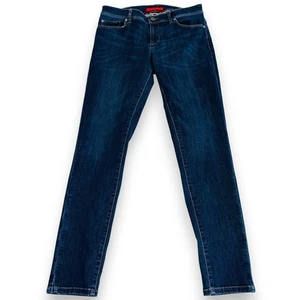 Bean Womens 8 Jeans Classic Fit Skinny Midrise Denim 292739 L.L. Bean - Picture 1 of 11
