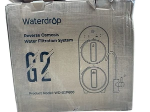 Waterdrop Tankless Reverse Osmosis Water Filtration System WD-G2P600-W US (OB) - Picture 1 of 11