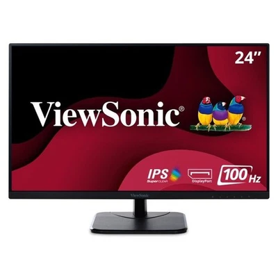 ViewSonic VA2456-MHD 24-inch Widescreen 1920x1080 16:9 IPS TFT Monitor - Image 1 of 3