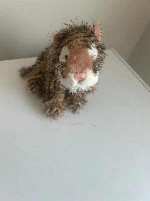Webkinz GANZ Striped Tiger Soft Plush Brown Black  - Image 1 of 4