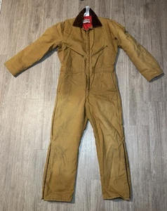 Mono aislante acolchado vintage Walls Blizzard Pruf marrón cintura cremallera talla M - Imagen 1 de 8