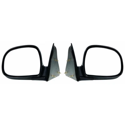 For 1996 1997 Isuzu Hombre Door Mirror Pair Driver and Passenger Side Unpainted - Изображение 1 из 4